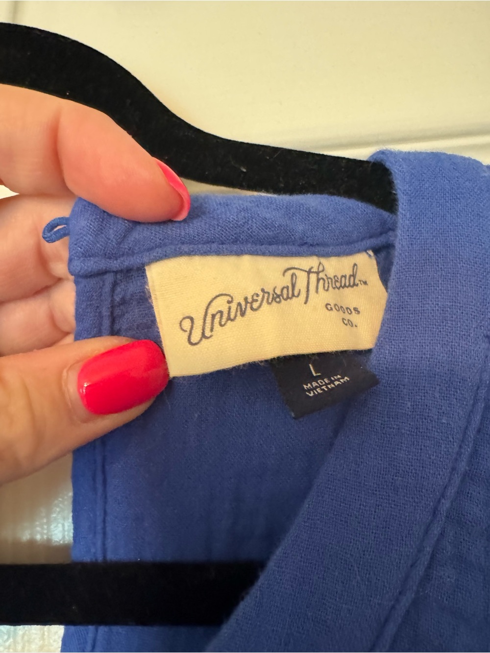 Universal Thread Royal Blue Ruffle Sleeve Maxi Dress - Picture 2 of 2